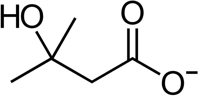 beta-hydroxy beta-methylbutyrate chemical structure